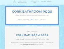 Tablet Screenshot of corkpods.com